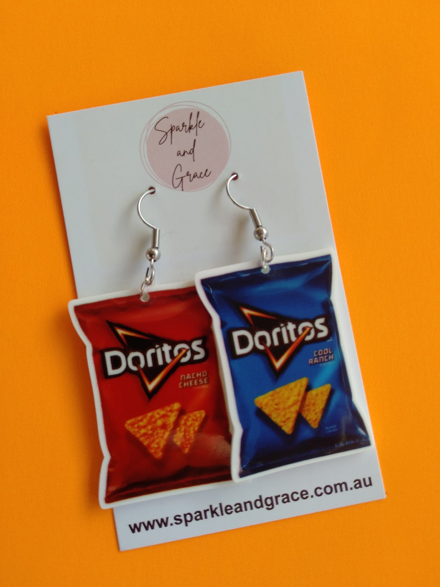 Doritos Dangle Earrings