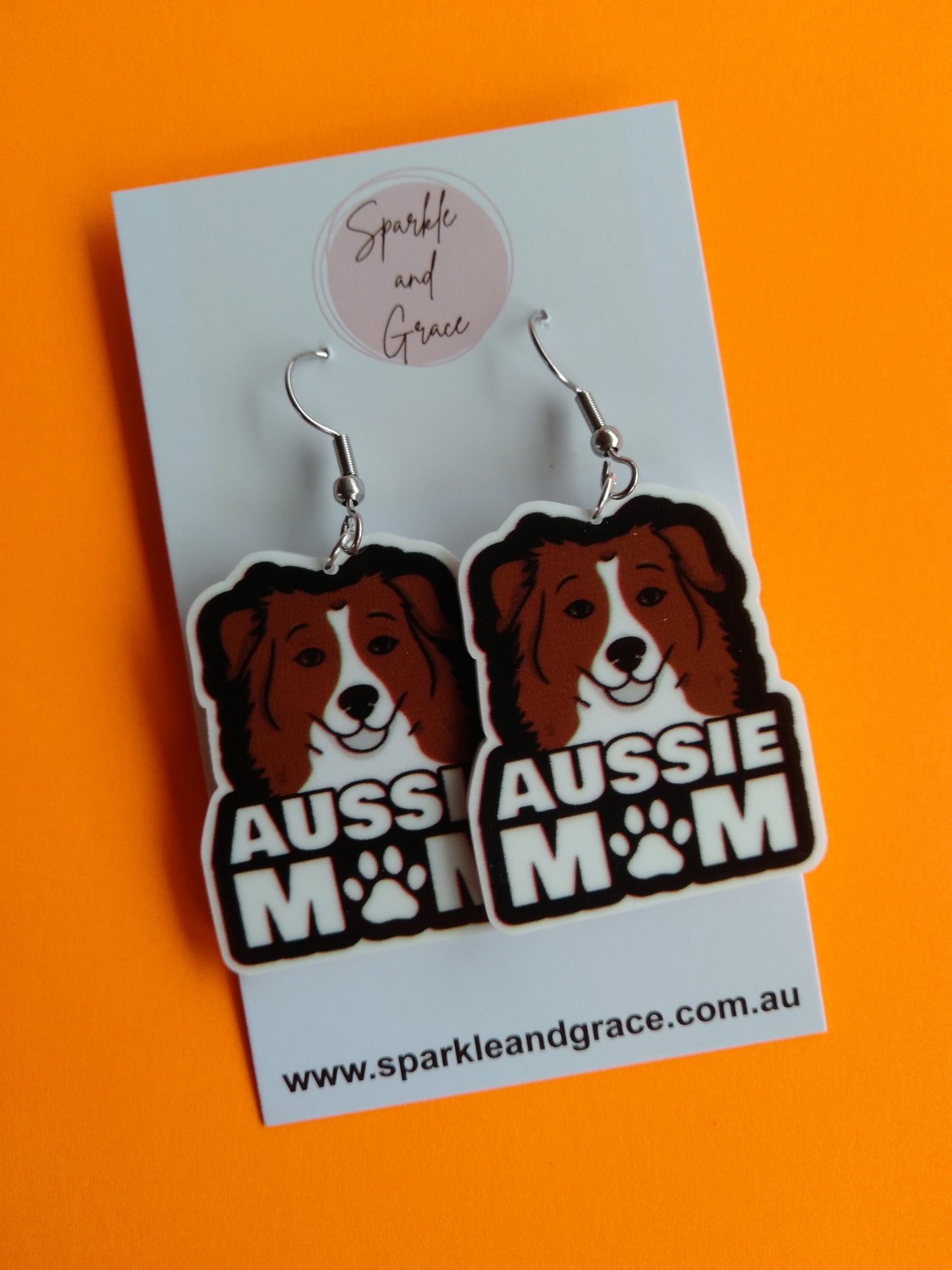 Aussie Mum Dangle Earrings