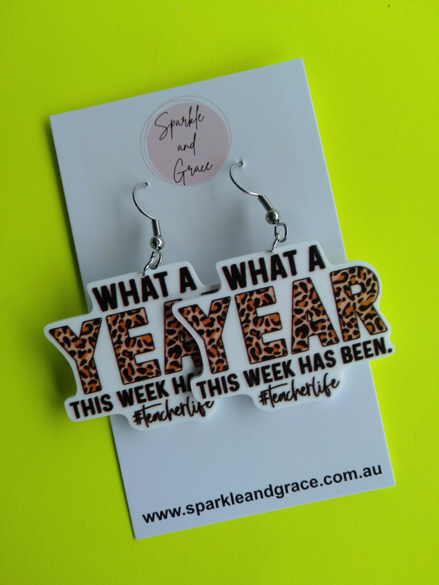 What a Year Dangle Earrings