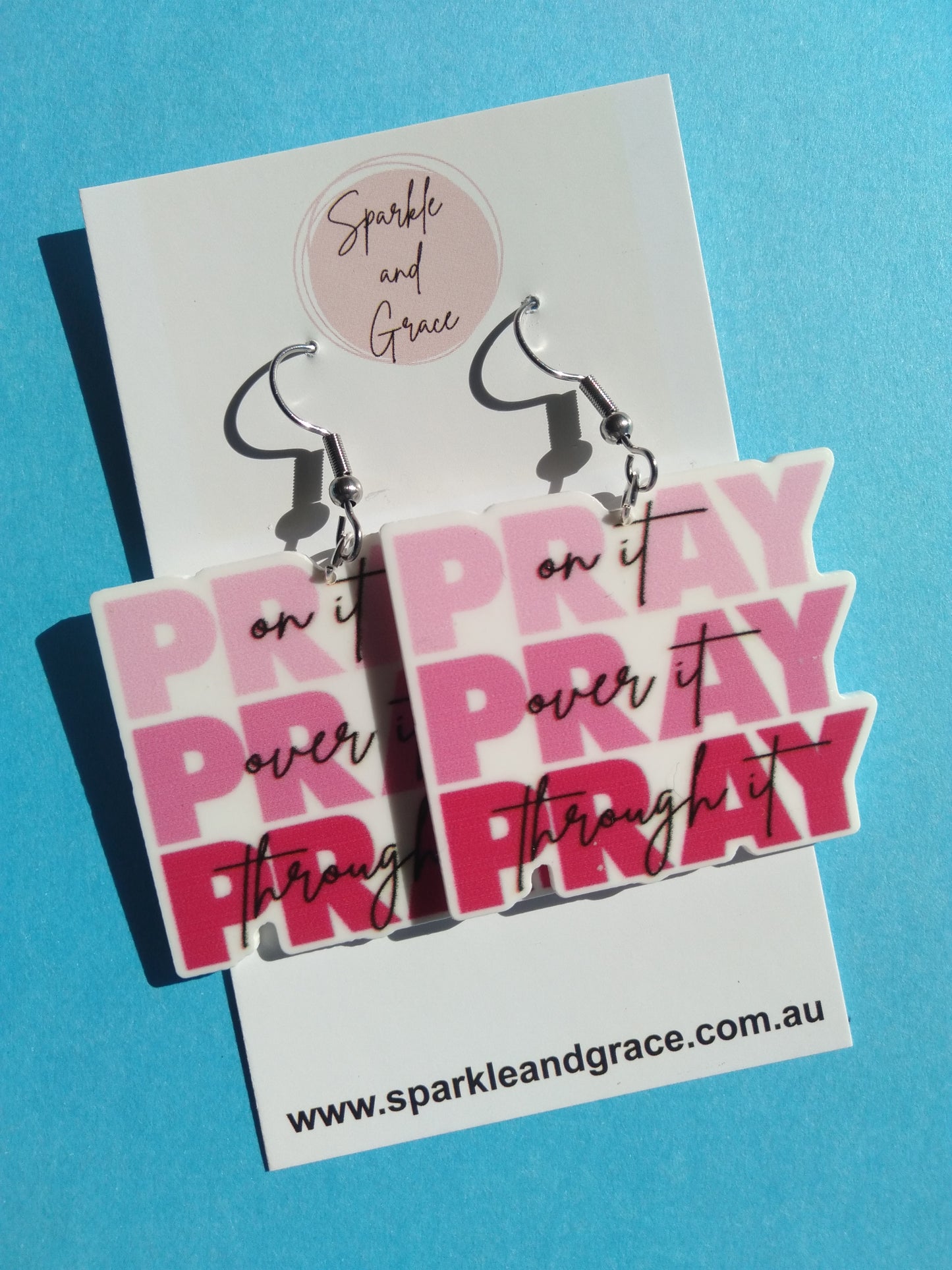 Pray Dangle Earrings