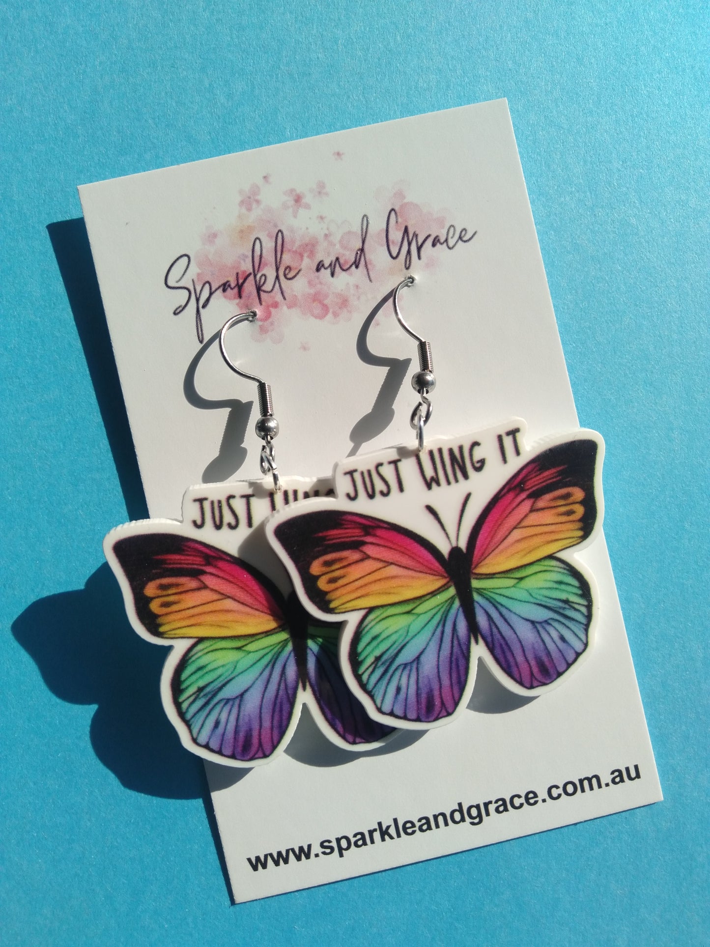 Just Wing It Dangle Earrings